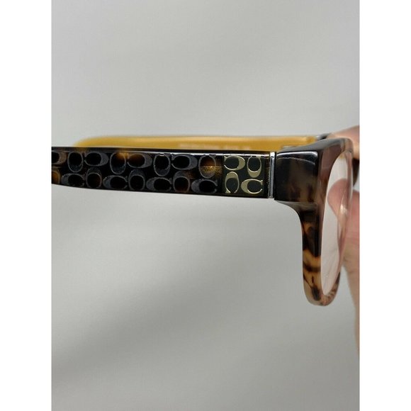 Coach Eyeglasses HC 6001 Emily T 5055 Dark Tortoise 50 [] 15 135 Flex Hinges - Picture 6 of 11